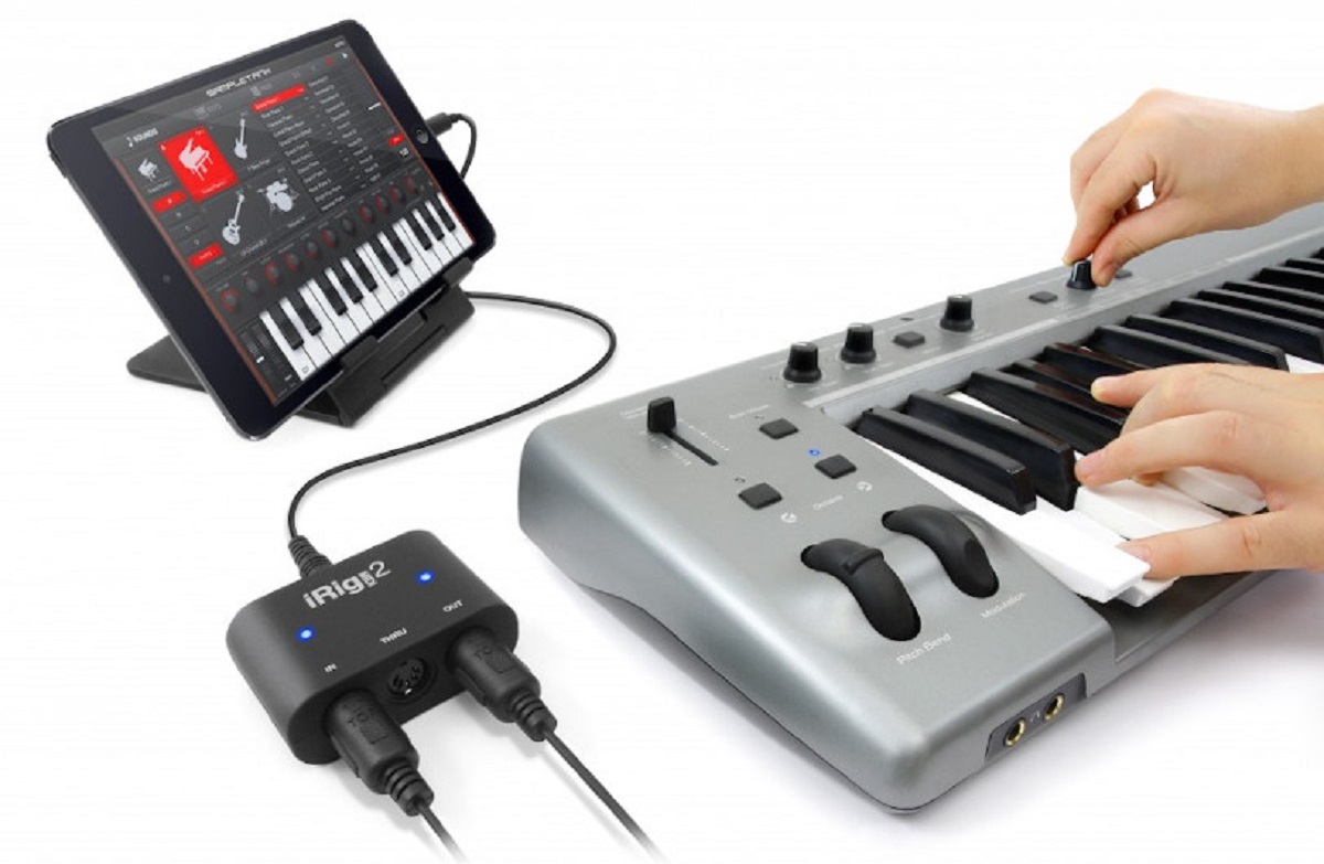 How To Connect A MIDI Keyboard To An Android Tablet
