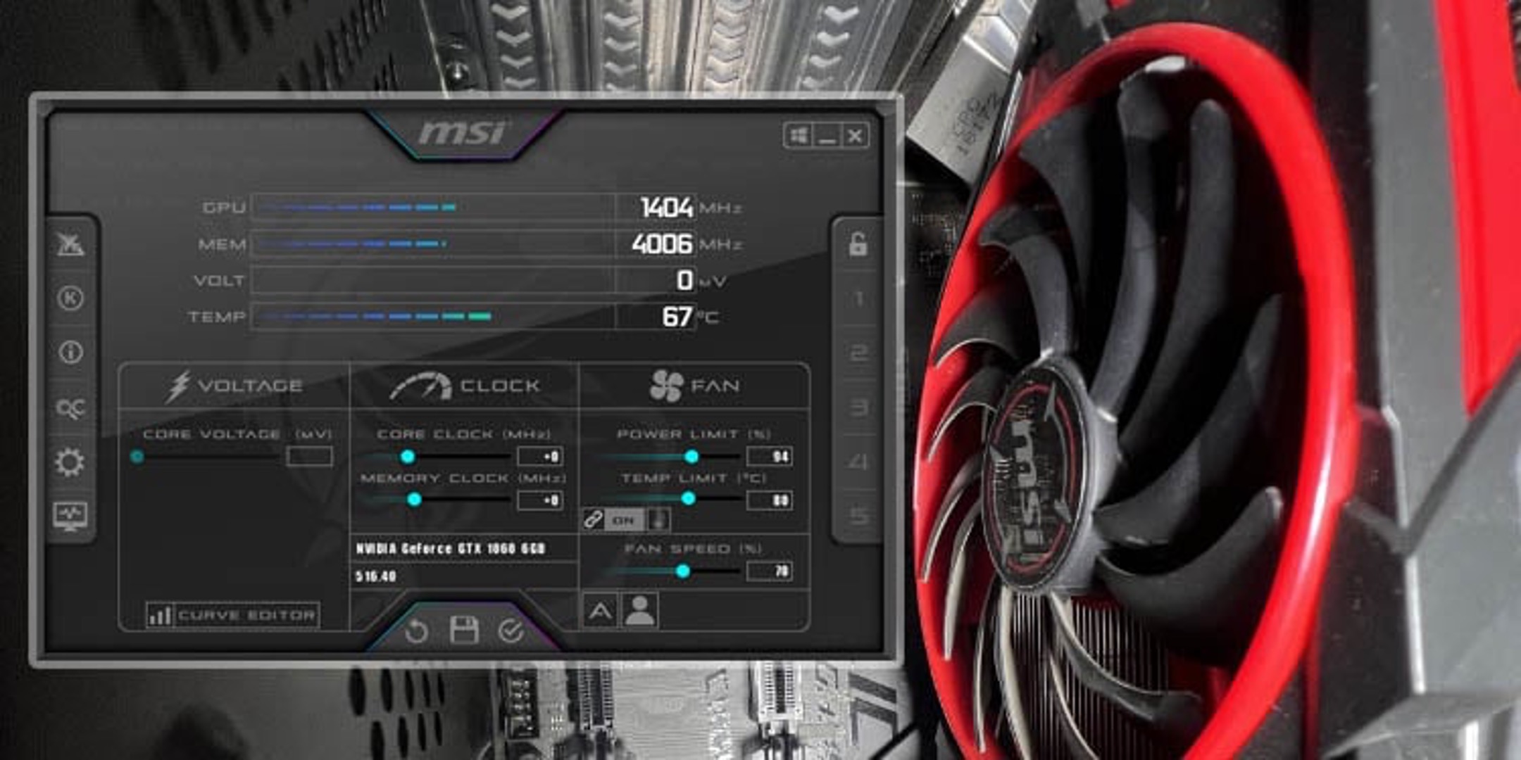 How To Control Case Fan Speed With MSI Afterburner