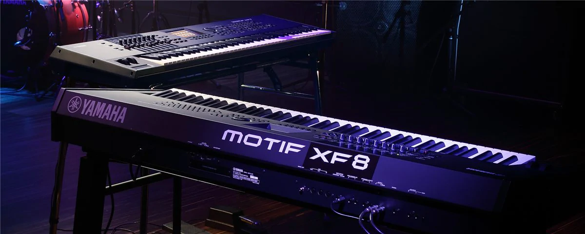 How To Control Yamaha Motif XS With A MIDI Keyboard Or MIDI Drum Pad