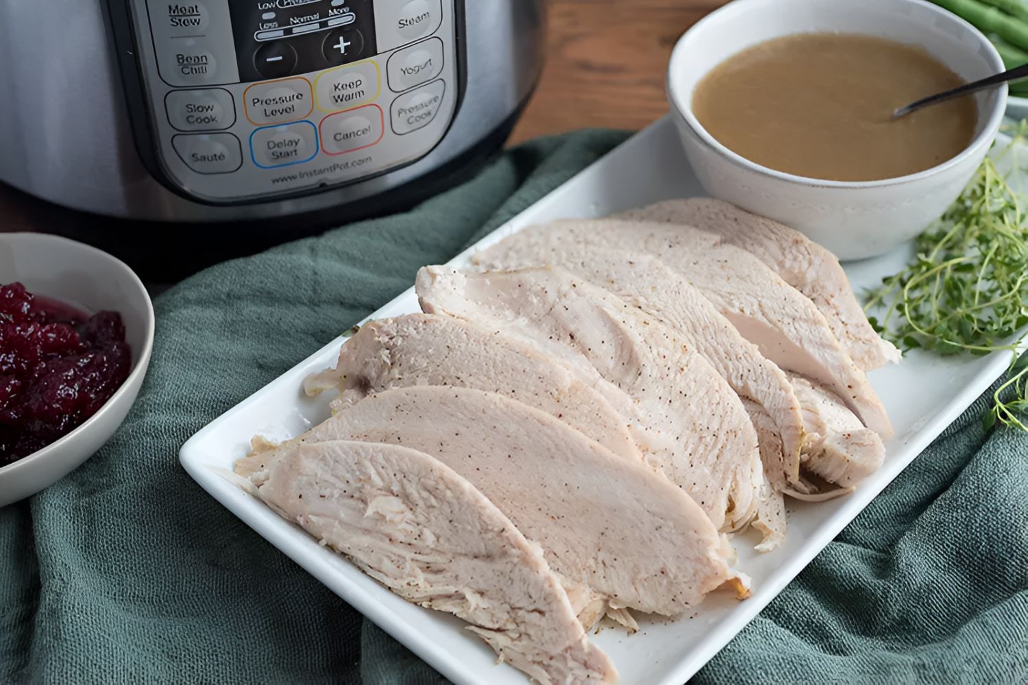 How To Cook A Frozen Turkey Breast In An Electric Pressure Cooker