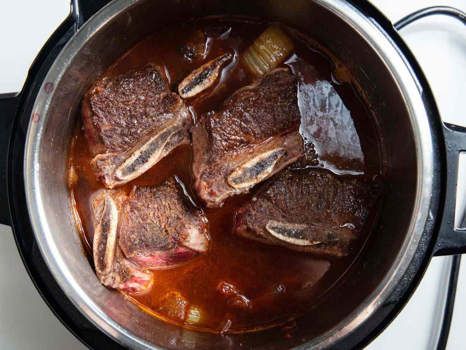 How To Cook Beef Short Ribs In An Electric Pressure Cooker