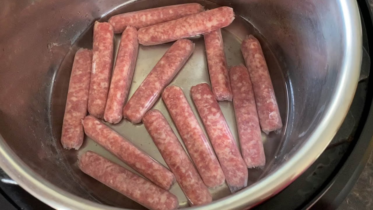 How To Cook Breakfast Sausage In An Electric Pressure Cooker