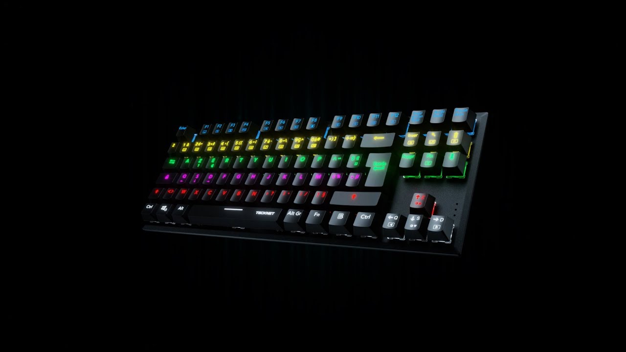 How To Customize Tecknet X701 LED Illuminated Gaming Keyboard