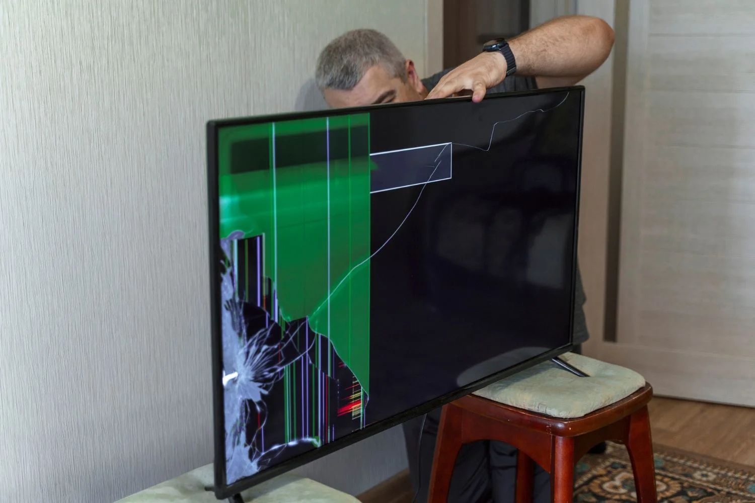 How To Fix A Cracked LED TV