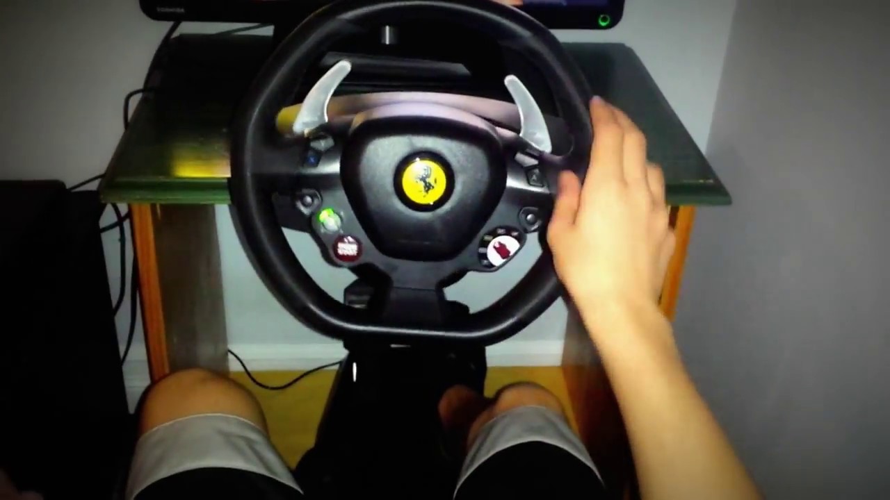 How To Hook Up Xbox 360 Thrustmaster Italia458 Racing Wheel With Xbox One