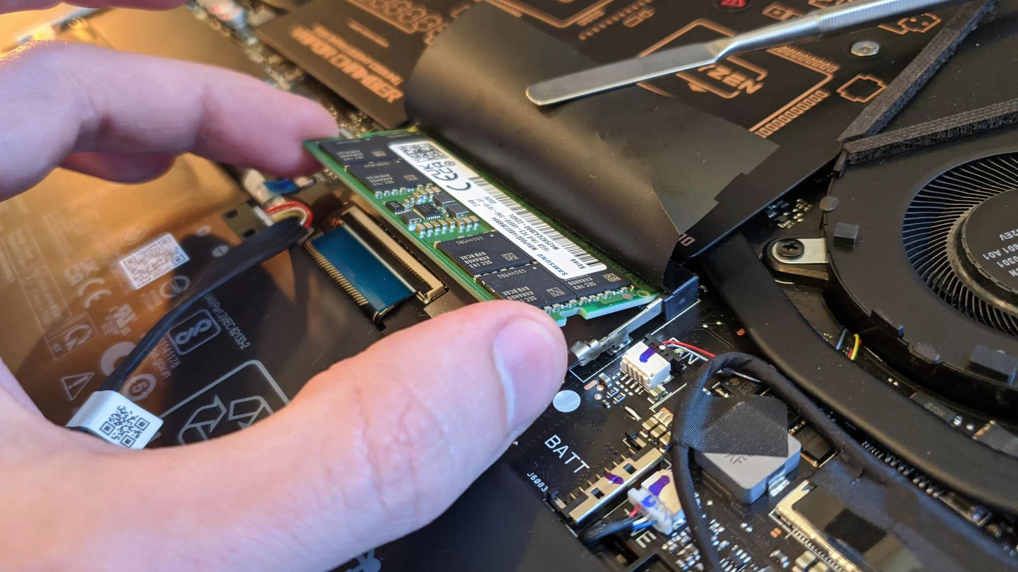 How To Install A Solid State Into A Gaming Laptop
