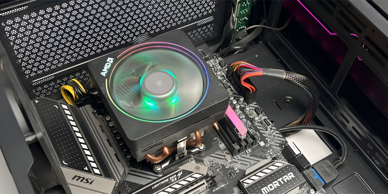How To Install AMD Wraith CPU Cooler RGB