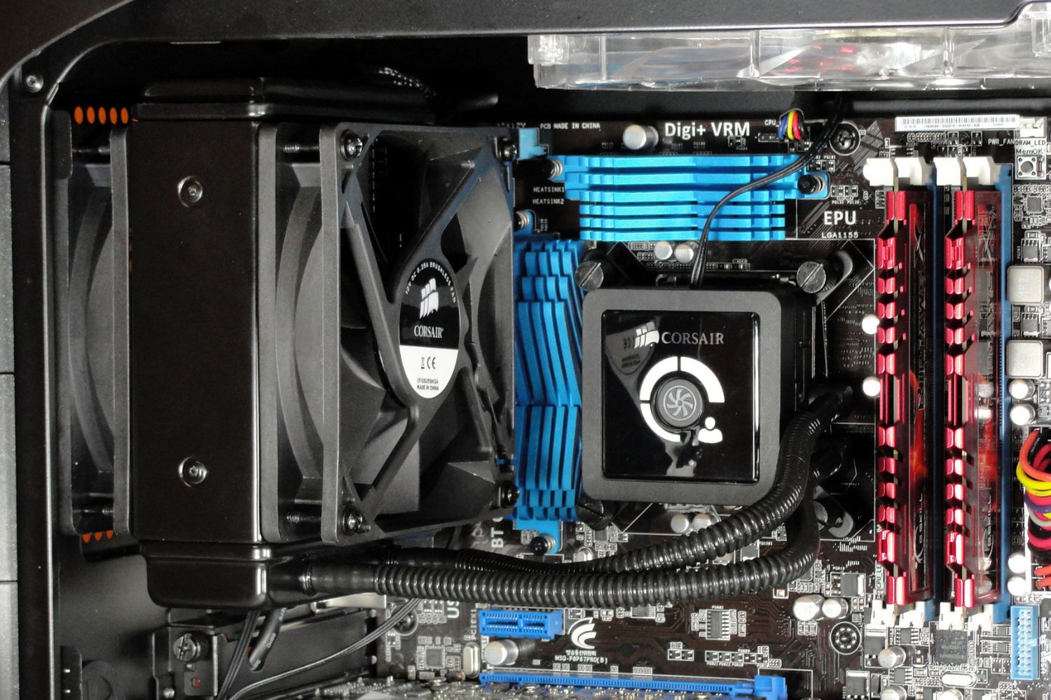 How To Install Corsair 240mm CPU Cooler
