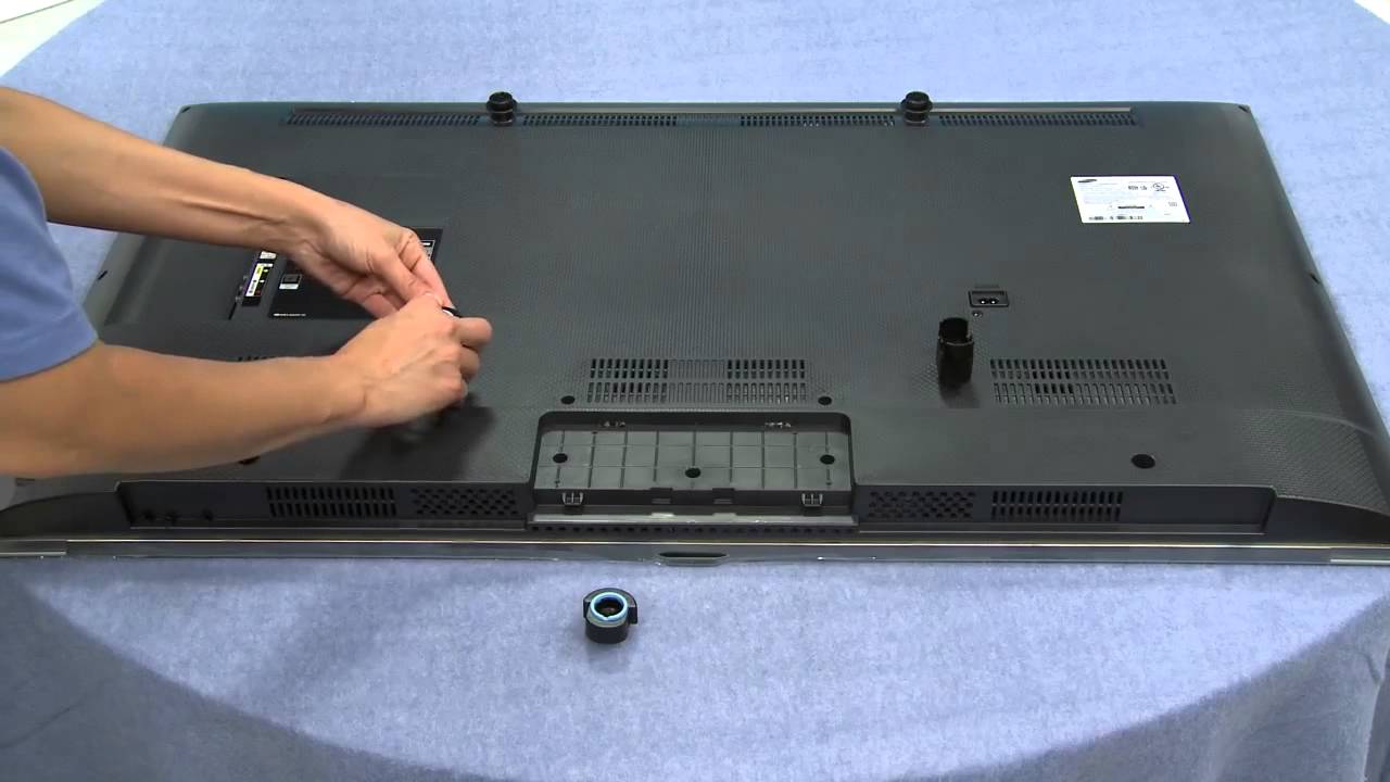 How To Install Leg For Samsung Series 5 LED TV