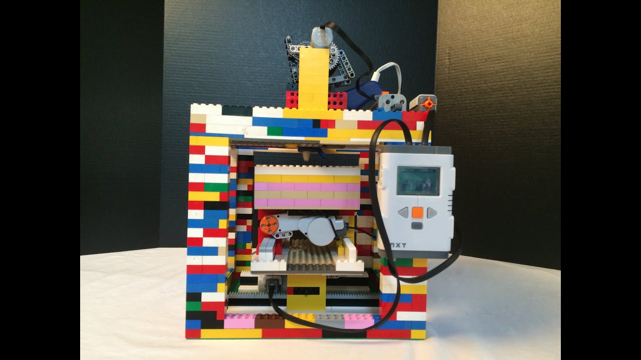 How To Make A 3D Printer With Legos
