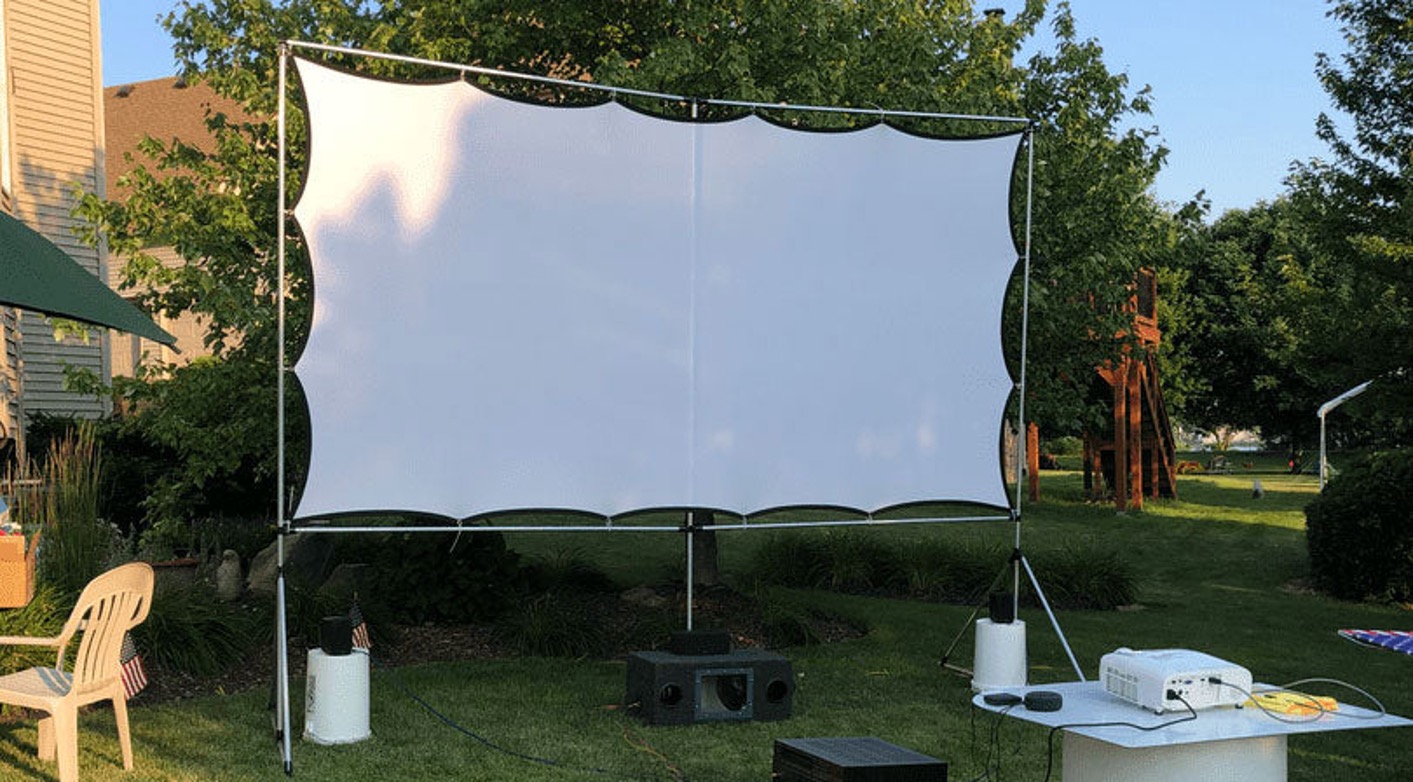 How To Make A Portable Projector Screen Frame