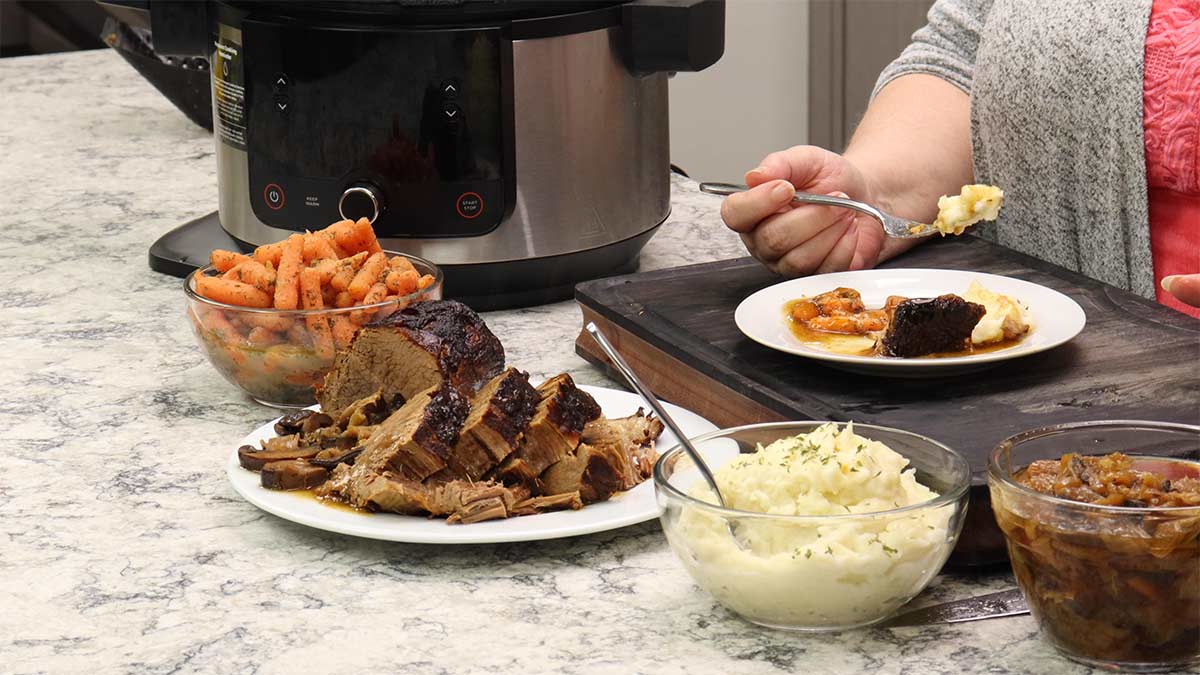 How To Make An Eye Of Round Roast In A Electric Pressure Cooker