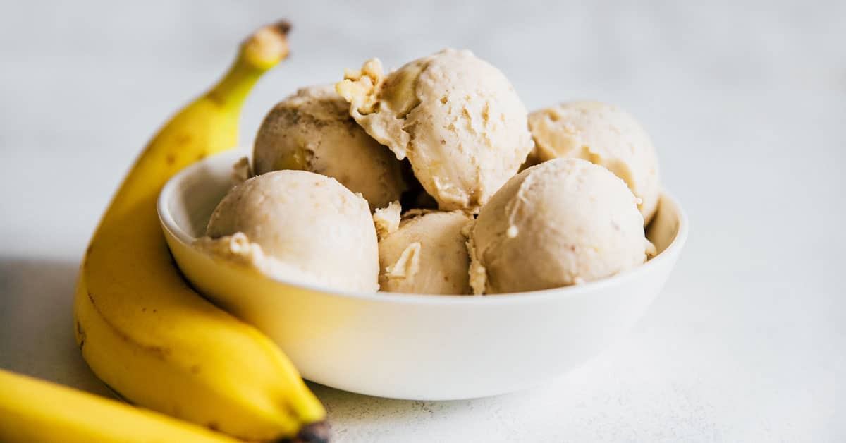 How To Make Fresh Banana Ice Cream In Ice Cream Maker