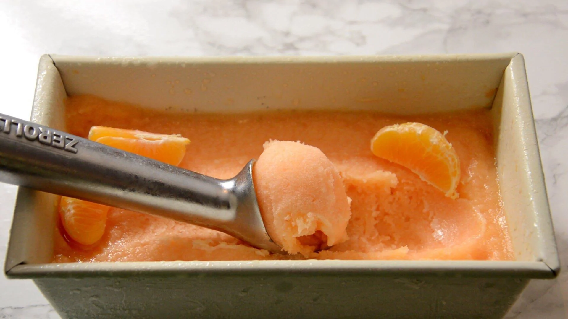How To Make Orange Sorbet Without An Ice Cream Maker