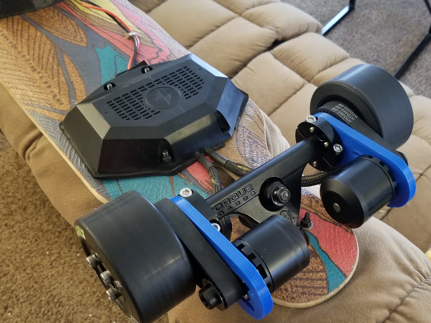 How To Mount A Motor To Electric Skateboard