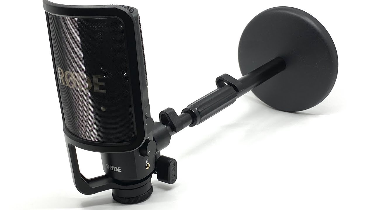 How To Mount The Rode NT USB Microphone On The Euroboom Stand