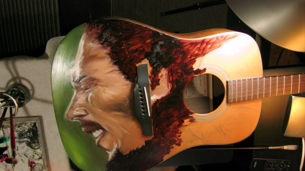 how-to-paint-an-acoustic-guitar