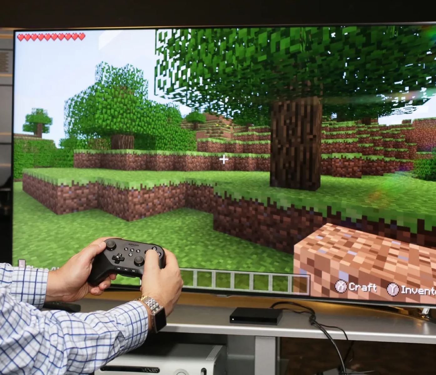 How To Place Blocks In Minecraft With A Game Controller
