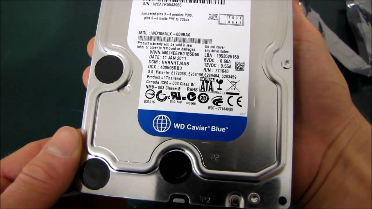 How To Power A WD Blue 1TB Desktop Hard Disk Drive