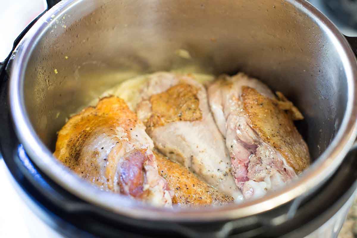 How To Prepare Turkey Legs In A Electric Pressure Cooker