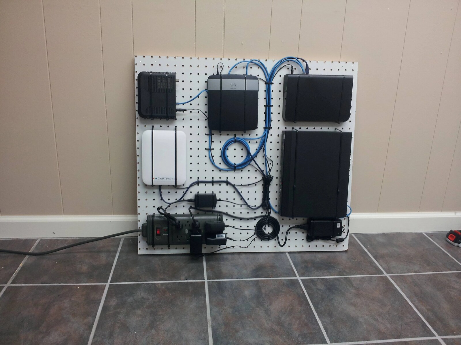 How To Put A Network Switch In The Wall
