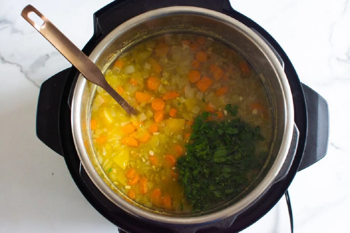 How To Quick Soak Yellow Split Peas In An Electric Pressure Cooker