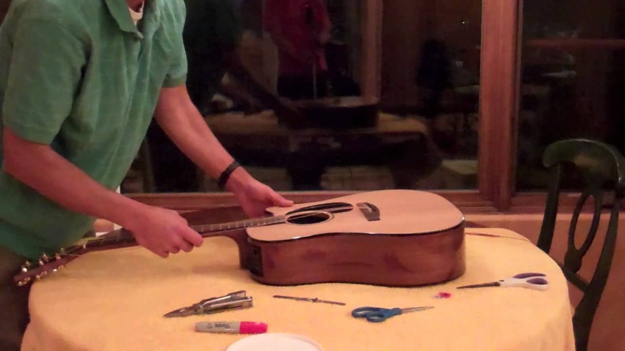 How To Raise The Bridge On An Acoustic Guitar