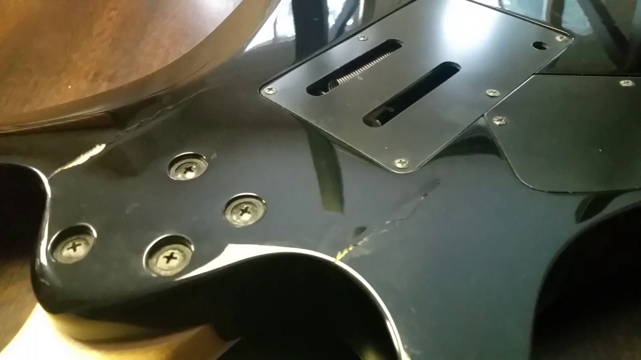 How To Repair A Cracked Electric Guitar Body