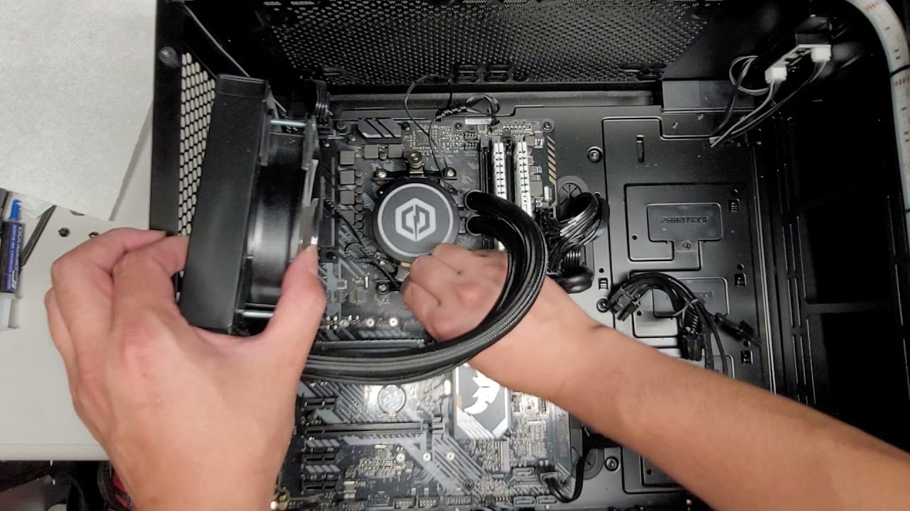 How To Replace Front Case Fan CyberpowerPC AMD
