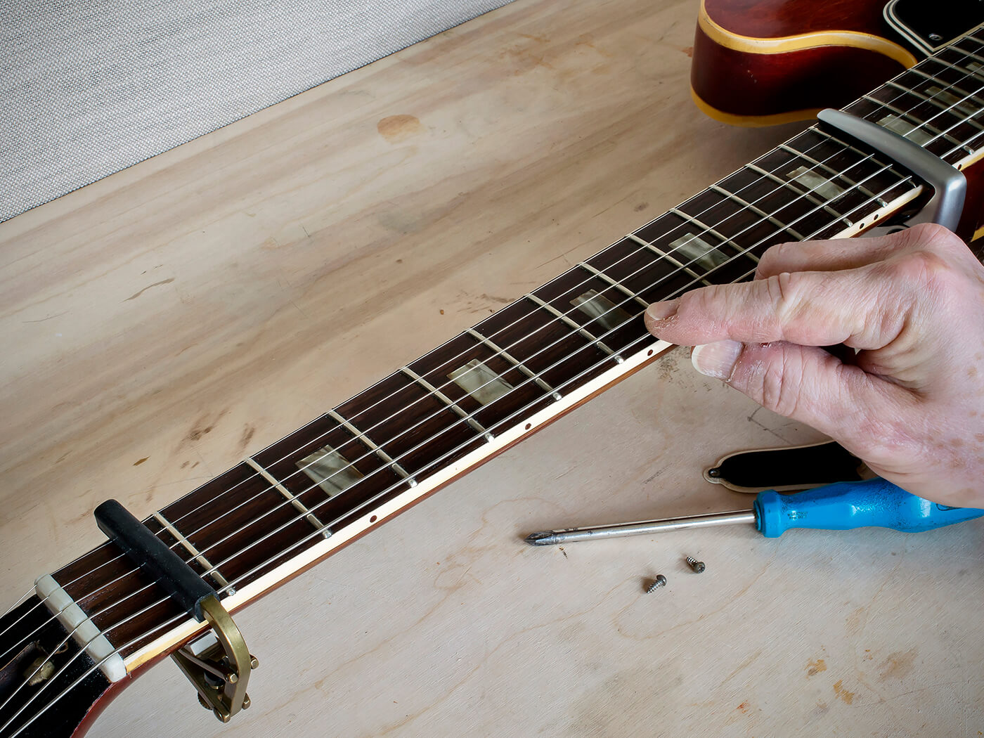 How To Set Adjust The Neck On An Acoustic Guitar