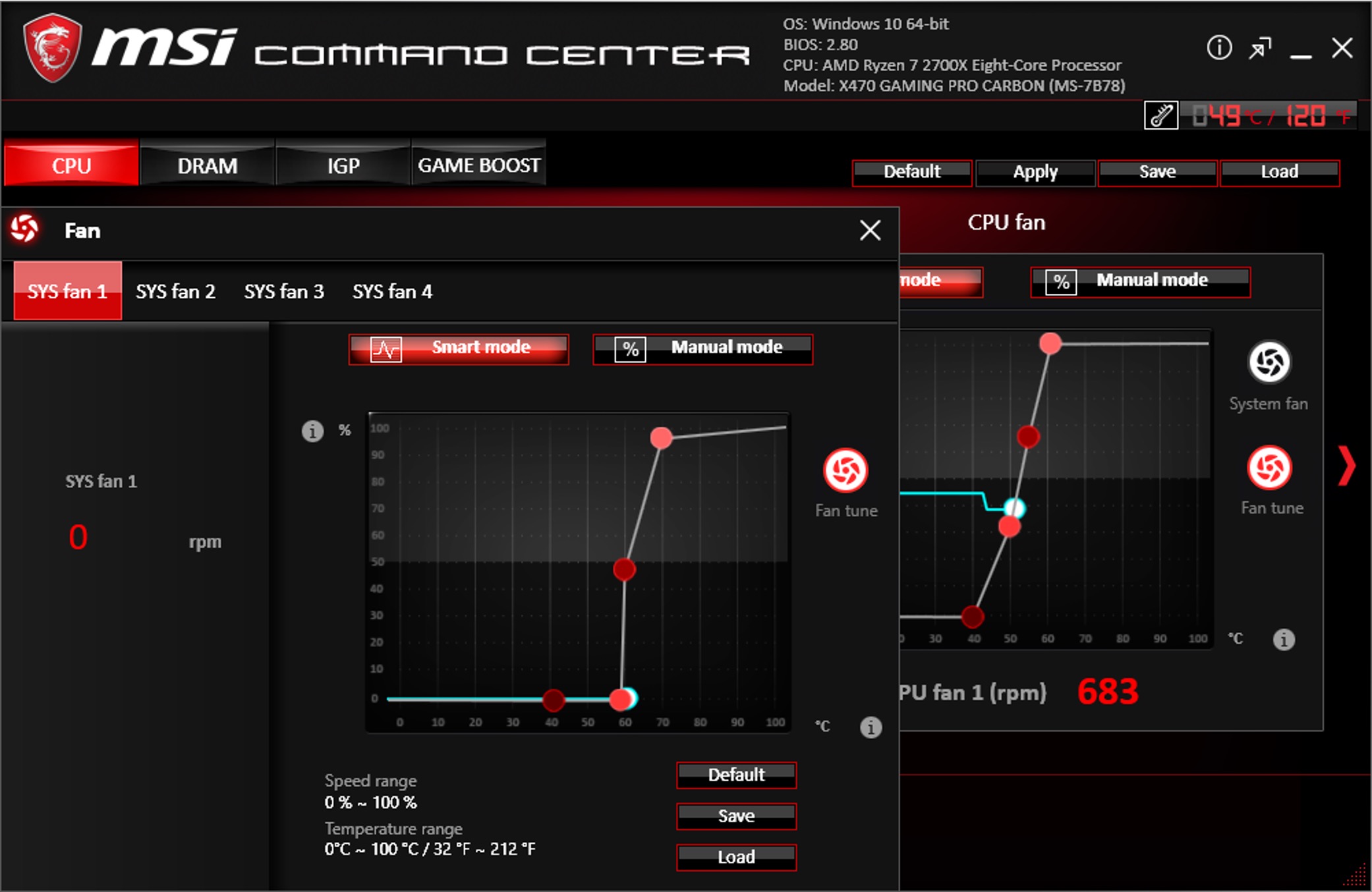 how-to-set-case-fan-curve-on-msi-commander