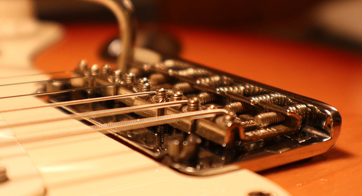 How To Set Up A Bridge On An Electric Guitar