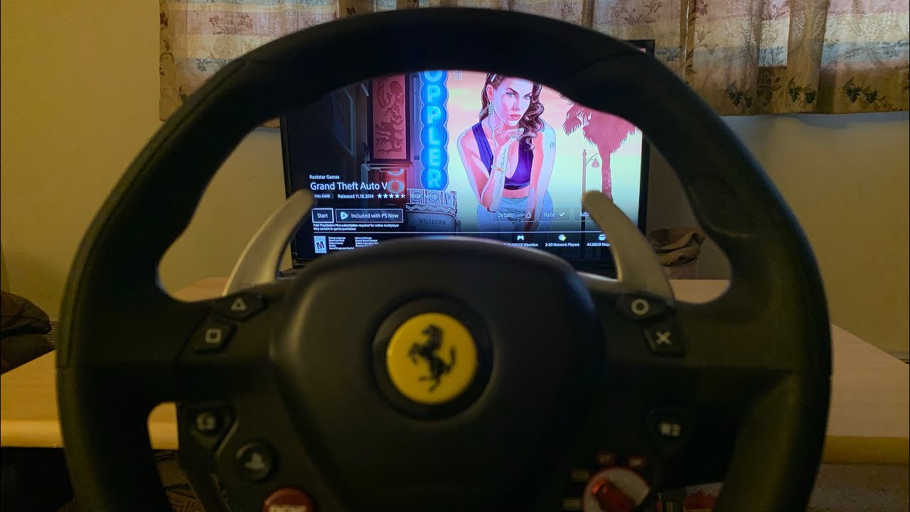 How To Set Up A Ferrari 458 Spider Racing Wheel For GTA 5 On Xbox One