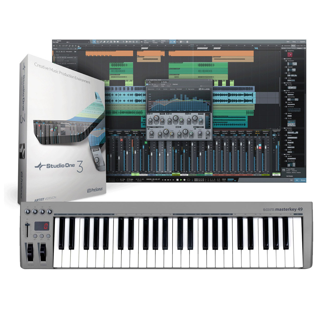 How To Set Up A MIDI Keyboard In Studio One 3