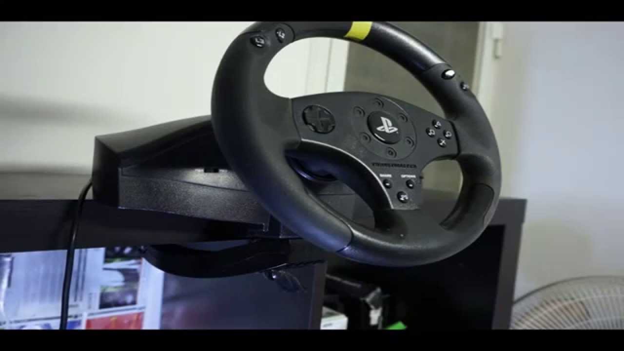 How To Set Up T80 Racing Wheel On PS4
