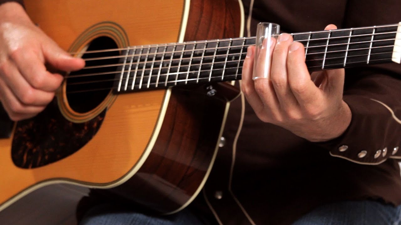 How To Slide On Acoustic Guitar