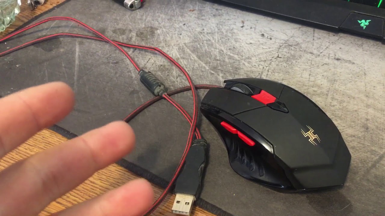 How To Take Apart Blackweb Grim Gaming Mouse
