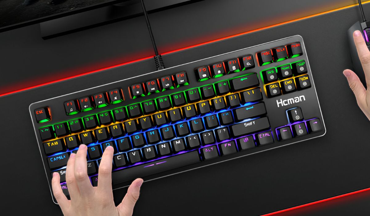 how-to-turn-on-the-rgb-for-hcman-mechanical-keyboard