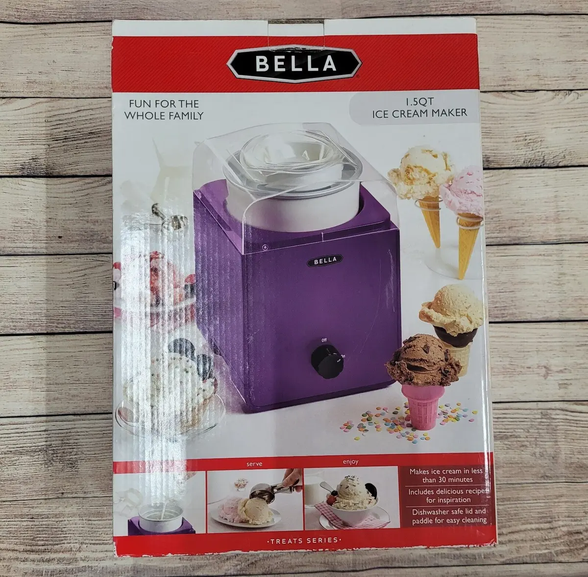 How To Use Purple Bella Ice Cream Maker