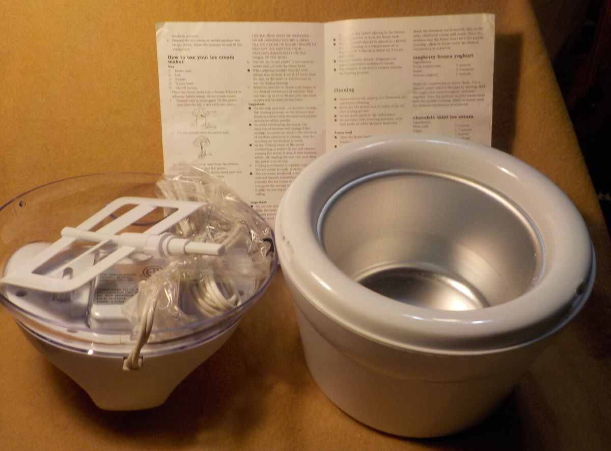 How To Use Savoureux Ice Cream Maker