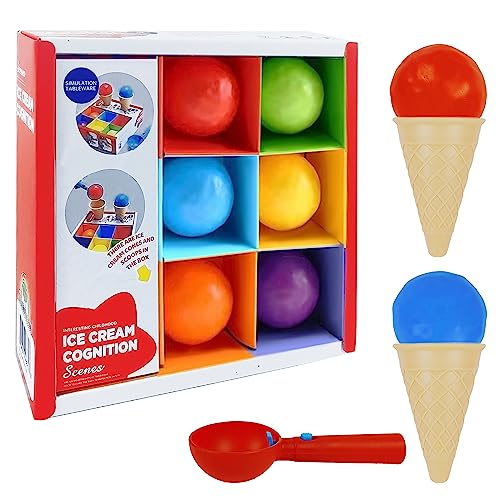 Ice Cream Toy - Pretend Play Set for Toddlers