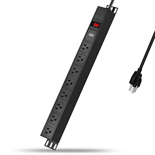 KMC 8-Outlet Power Strip Surge Protector