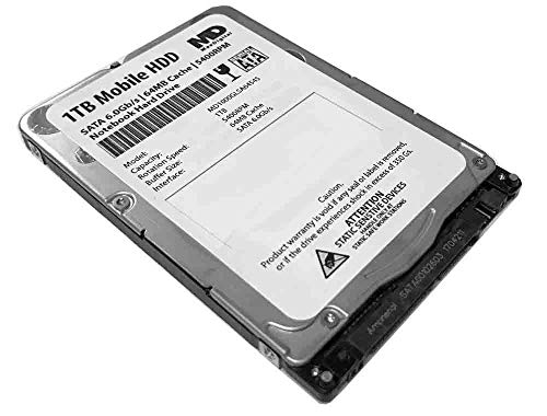 MaxDigitalData 1TB 2.5inch Notebook Hard Drive - 2 Year Warranty