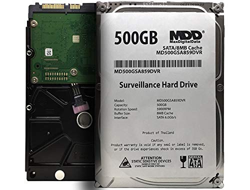 MaxDigitalData 500GB Internal Surveillance Hard Drive