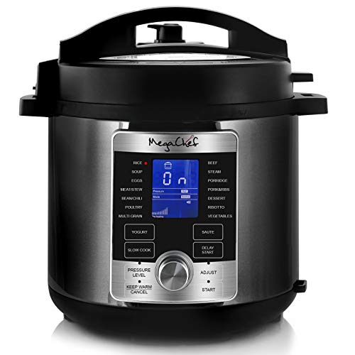 Megachef Stainless Steel Electric Pressure Cooker