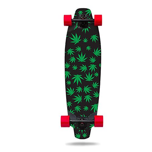 MightySkins Marijuana Vinyl Decal Wrap - Inboard M1 Electric Skateboard