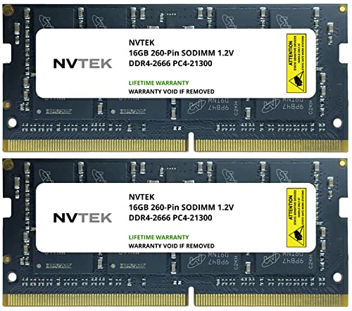 NVTEK 32GB Laptop RAM Memory Upgrade