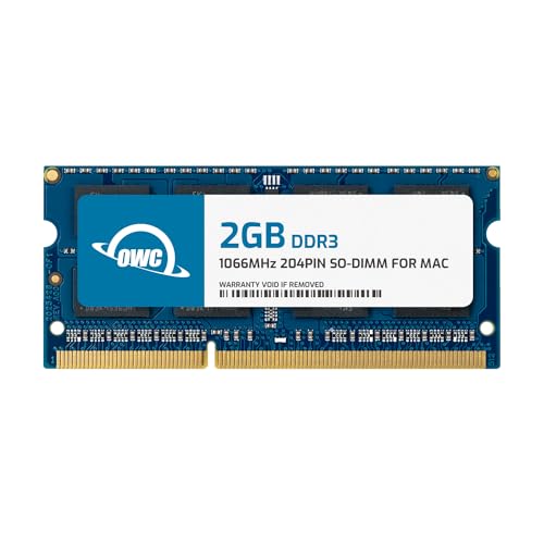 OWC 2GB PC8500 DDR3 1066MHz SO-DIMM Memory RAM Upgrade