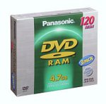 Panasonic DVD-RAM Discs (3-Pack)