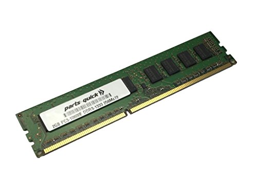 parts-quick 2GB Compatible Memory for Synology DiskStation DS3612xs DDR3 ECC RAM Module